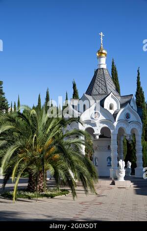 Kapelle zu Ehren der Jungfrau Maria, Kathedrale des Erzengels Michael, Sotschi, Russland Stockfoto