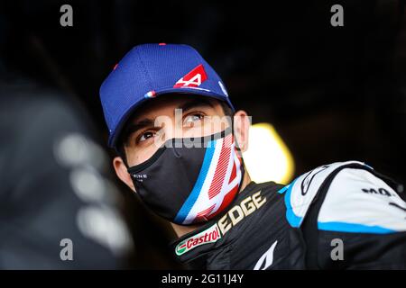 Baku, Aserbaidschan. Juni 2021. Esteban Ocon (FRA) Alpine F1 Team. 04.06.2021. Formel-1-Weltmeisterschaft, Rd 6, Großer Preis Von Aserbaidschan, Baku Street Circuit, Aserbaidschan, Übungstag. Bildnachweis sollte lauten: XPB/Press Association Images. Quelle: XPB Images Ltd/Alamy Live News Stockfoto