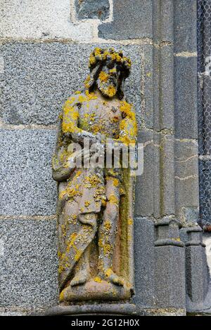 Frankreich, Bretagne, Finistere, Le Folgoet, Kathedrale Notre Dame Stockfoto