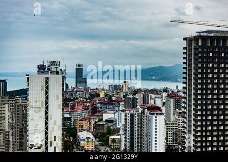 22. MAI 2021, BATUMI, GEORGIA: Architektur des neuen Boulevard von Batumi, Georgia Stockfoto