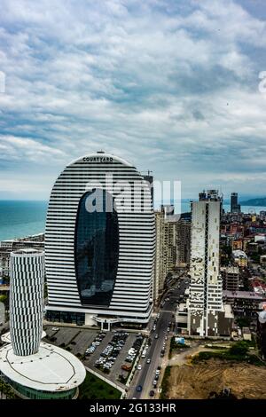 22. MAI 2021, BATUMI, GEORGIA: Architektur des neuen Boulevard von Batumi, Georgia Stockfoto