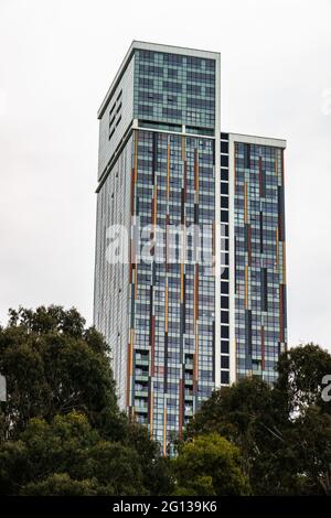 22. MAI 2021, BATUMI, GEORGIA: Architektur des neuen Boulevard von Batumi, Georgia Stockfoto