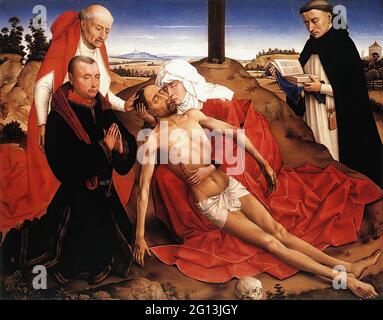 Rogier Van Der Weyden - Klage 1441 Stockfoto