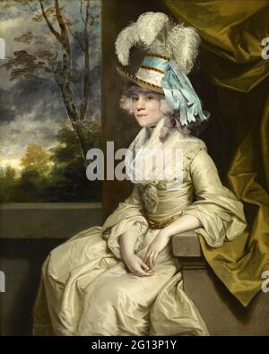 Sir Joshua Reynolds - Elizabeth Lady Taylor Stockfoto