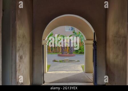 Szenen aus St. Augustine, FL Stockfoto