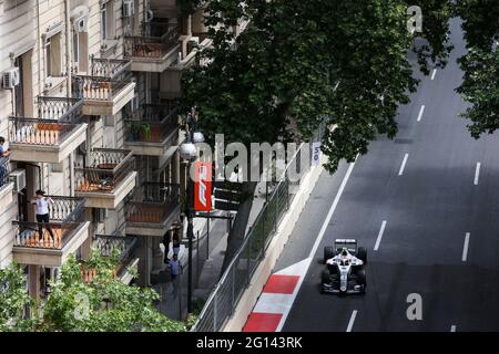 Baku, Aserbaidschan . Juni 2021. 21 Boschung Ralph (Ski), Campos Racing, Dallara F2, Action beim 3. Lauf der FIA Formel 2-Meisterschaft 2021 vom 04. Bis 06. Juni 2021 auf dem Baku City Circuit in Baku, Aserbaidschan - Foto Antonin Vincent / DPPI Credit: DPPI Media/Alamy Live News Stockfoto