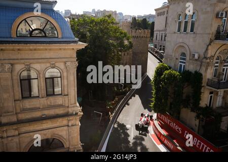 Baku, Aserbaidschan. 04. Juni 2021. Während des Formel 1 Großen Preises von Aserbaidschan 2021 vom 04. Bis 06. Juni 2021 auf dem Baku City Circuit, in Baku, Aserbaidschan - Foto Antonin Vincent / DPPI / LiveMedia Kredit: Unabhängige Fotoagentur/Alamy Live News Stockfoto