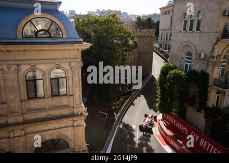 Baku, Aserbaidschan. 04. Juni 2021. Während des Formel 1 Großen Preises von Aserbaidschan 2021 vom 04. Bis 06. Juni 2021 auf dem Baku City Circuit, in Baku, Aserbaidschan - Foto Antonin Vincent / DPPI / LiveMedia Kredit: Unabhängige Fotoagentur/Alamy Live News Stockfoto
