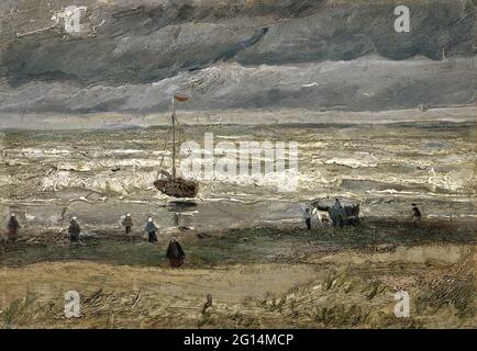Vincent Van Gogh - Ansicht Scheveningen 1882 Stockfotografie - Alamy