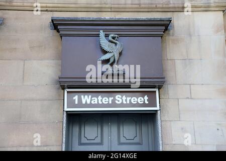 1 Water Street in Liverpool Stockfoto