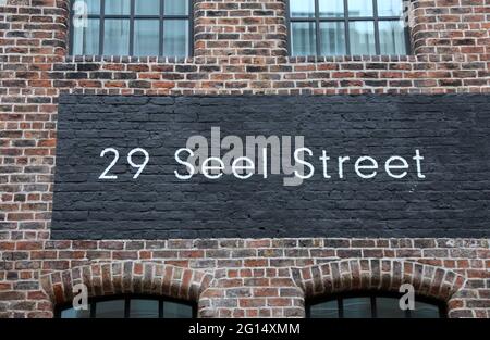 Das Resident Hotel in der Seel Street 29 in Liverpool Stockfoto