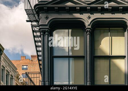 Bilder von der Variation der Gebäude von Mary Catherine Messner in New York City, New York Stockfoto