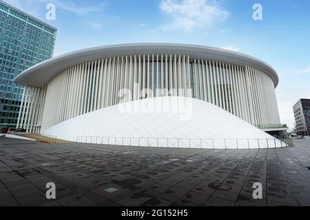 Philharmonie Luxembourg - Philharmonie Concert Hall - Luxembourg City, Luxemburg Stockfoto