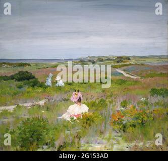 William Merritt Chase - Landschaft - Shinnecock, Long Island Stockfoto