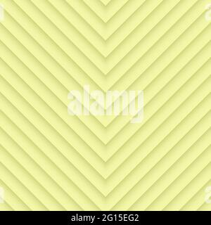 Abstrakter geometrischer Hintergrund. Muster aus gelben Ecken mit Schatten. Vektor-3d-Illustration. Stock Vektor