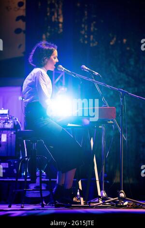 John Butler, preisgekrönter australischer Singer Songwriter, spielt 2021 ein Live-Konzert Stockfoto