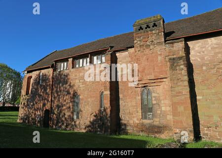 Eastern Cloister Walk, Whitefriars, Gulson Road, Coventry, West Midlands, England, Großbritannien, Großbritannien, Europa Stockfoto