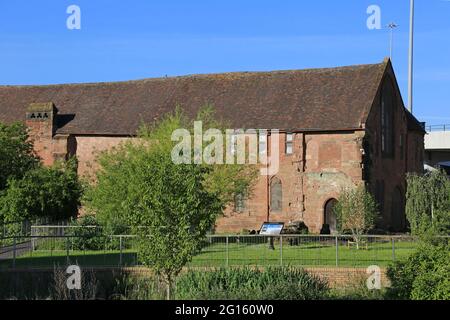 Eastern Cloister Walk, Whitefriars, Gulson Road, Coventry, West Midlands, England, Großbritannien, Großbritannien, Europa Stockfoto