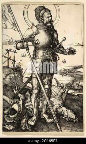 Albrecht Dürer - St. Georg Stan Stockfoto