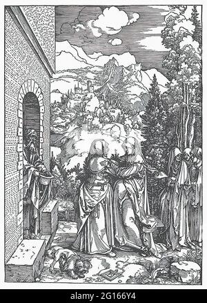 Albrecht Dürer - Heimsuchung 1503 Stockfoto