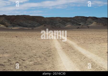 Schönheit der Wüstenlandschaft in Chachuna Managed Reserve, Georgia Stockfoto