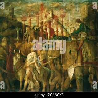Andrea Mantegna - Andrea Mantegna die Triumphs von Caesar 5 Stockfoto