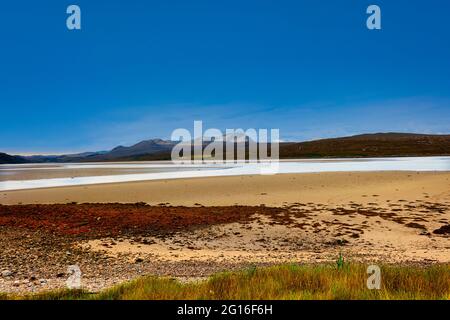 Loch A' Chàirn Bhàin, Assynt, nördlich von Ullapool, an der malerischen Nordküste 500, Sutherland, Schottland Stockfoto