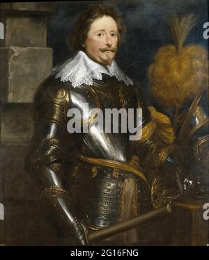 Anton Van Dyck - Friedrich Heinrich Prinz von Oranien Graf von Nassau Stockfoto