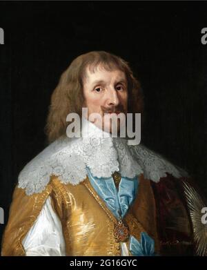 Anton Van Dyck - Porträt von Philip Herbert 4. Earl of Pembroke und 1. Earl Montgomery Stockfoto