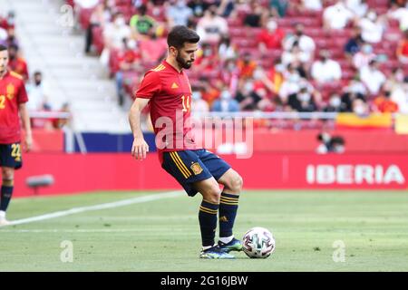 Madrid, Spanien. Juni 2021. Jose Gaya aus Spanien während des internationalen Freundschaftsspiel zwischen Spanien und Portugal am 4. juni 2021 im Wanda Metropolitano Stadion in Madrid, Spanien - Foto Irina R Hipolito / Spanien DPPI / DPPI / LiveMedia Kredit: Unabhängige Fotoagentur/Alamy Live News Stockfoto