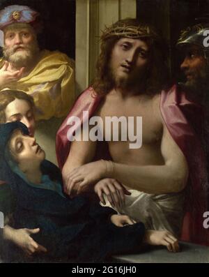 Antonio Allegri, Dit Correggio - Christus präsentiert den Menschen Ecce Homo Stockfoto