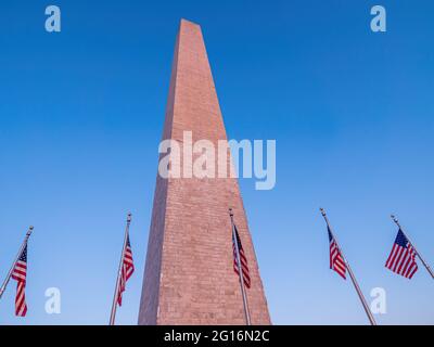 Washington Monument in Washington DC, USA Stockfoto