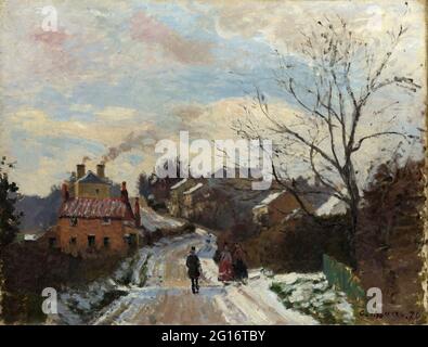 Camille Pissarro - Fox Hill Upper Norwood Stockfoto