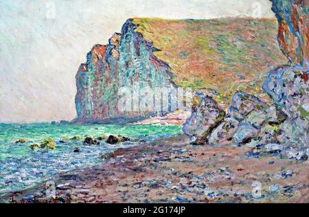 Claude Monet - Cliffs Les Petites Dalles 2 1884 Stockfoto