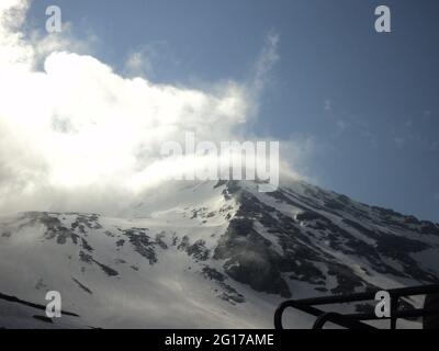 Verschiedene Ansichten des Rohtang Passes Stockfoto