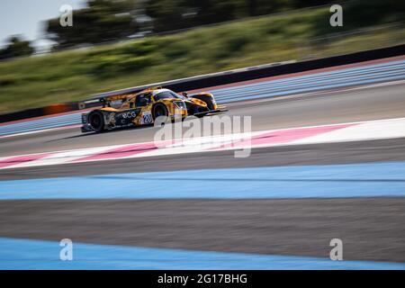 20 Rob Hodes (USA), Garett Grist (CAN), Charles Crews (USA), Ligier JS P320 - Nissan TEAM VIRAGE, Aktion während der 2021 4 Stunden von Le Castellet, 3. Lauf der 2021 European Le Mans Series, vom 04. Bis 06. Juni 2021 auf dem Circuit Paul Ricard, in Le Castellet, Frankreich - Photo Germain Hazard / DPPI / LiveMedia Stockfoto