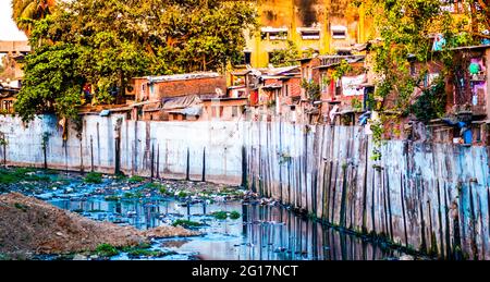 Goregaon ist ein Vorort von Mumbai, im indischen Distrikt Mumbai Suburban. Stockfoto