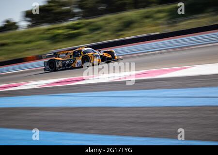 20 Rob Hodes (USA), Garett Grist (CAN), Charles Crews (USA), Ligier JS P320 - Nissan TEAM VIRAGE, Aktion während der 2021 4 Stunden von Le Castellet, 3. Lauf der 2021 European Le Mans Series, vom 04. Bis 06. Juni 2021 auf dem Circuit Paul Ricard, in Le Castellet, Frankreich - Photo Germain Hazard / DPPI Stockfoto