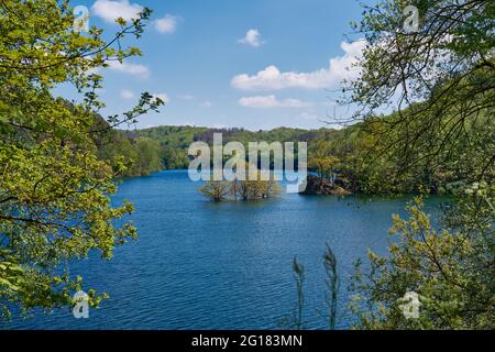 Wupper Stausee, Remscheid, Bergisches Land, Nordrhein-westfalen, Deutschland Stockfoto