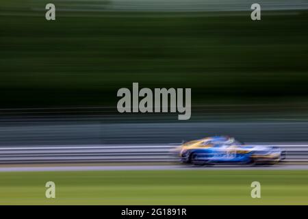 74 JOULIE Enzo (FRA), BAUD Sébastien (FRA), CD Sport, Mercedes-AMG GT4, Aktion beim 3. Lauf des Championnat de France FFSA GT - GT4 France 2021, vom 4. Bis 6. Juni 2021 auf dem Circuit d'Albi, Albi, Frankreich - Foto Marc de Mattia / DPPI Stockfoto