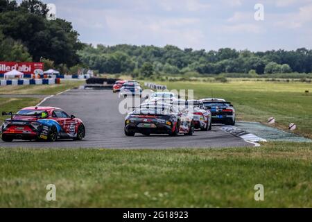 15 CAMPBELL Christopher (FRA), IBANEZ Lluc (ESP), NM Racing Team, Mercedes-AMG GT4, Action beim 3. Lauf des Championnat de France FFSA GT - GT4 France 2021, vom 4. Bis 6. Juni 2021 auf dem Circuit d'Albi, Albi, Frankreich - Foto Marc de Mattia / DPPI Stockfoto