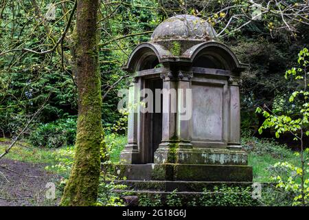 Polkemmet Country Park - ein altes Anwesen verwandelte sich in eine Erholungsressource in den Central Lowlands von Schottland. Stockfoto