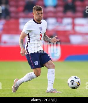 Middlesborough, Großbritannien. 02. Juni 2021. Englands Kieran Trippier. Kredit Anthony Devlin/Alamy Live News Stockfoto