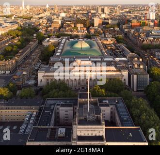 Holborn und Bloomsbury, britisches Museum in Richtung Central st giles, london, england Stockfoto