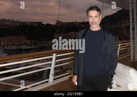 Montecarlo Fil Festival – Galadiner im Yachting Club. Auf dem Foto: Raoul Bova Stockfoto