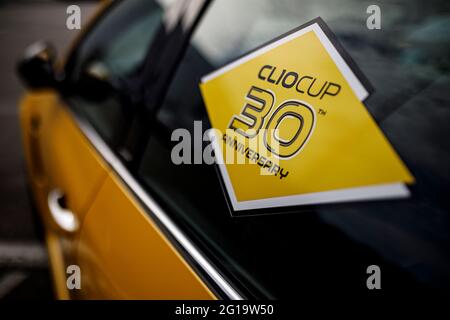 Clio Cup 30 Jubiläumsstimmung während der 5. Runde des Clio Cup Europe 2021, vom 04. Bis 06. Juni 2021 auf dem Misano World Circuit Marco Simoncelli, in Misano, Italien - Foto Grégory Lenormand / DPPI Stockfoto