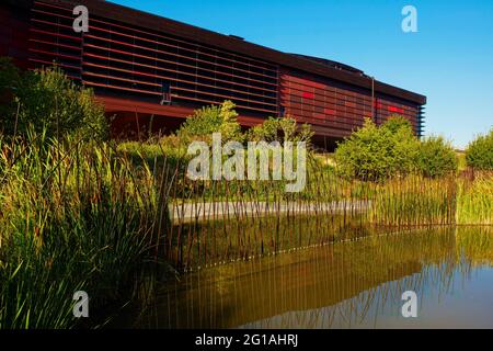 Frankreich, Paris, das Quai Branly Museum des Architekten Jean Nouvel Stockfoto