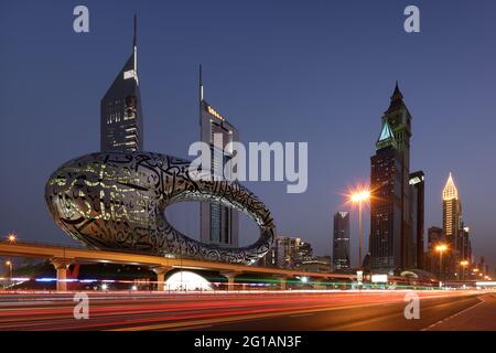 Museum der Zukunft, Dubai, VAE Stockfoto
