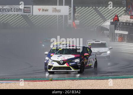 88 HORN (FRA), GPA-RENNEN, RENAULT CLIO CUP EUROPE, Aktion während der 5. Runde des Clio Cup Europe 2021, vom 04. Bis 06. Juni 2021 auf dem Misano World Circuit Marco Simoncelli, in Misano, Italien - Foto Grégory Lenormand / DPPI Stockfoto