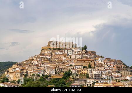 Schloss Rocca Imperiale in der Provinz Cosenza, Kalabrien, Italien Stockfoto